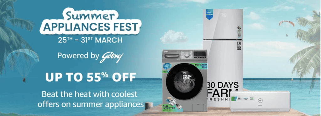 Summer Appliances Fest Amazon